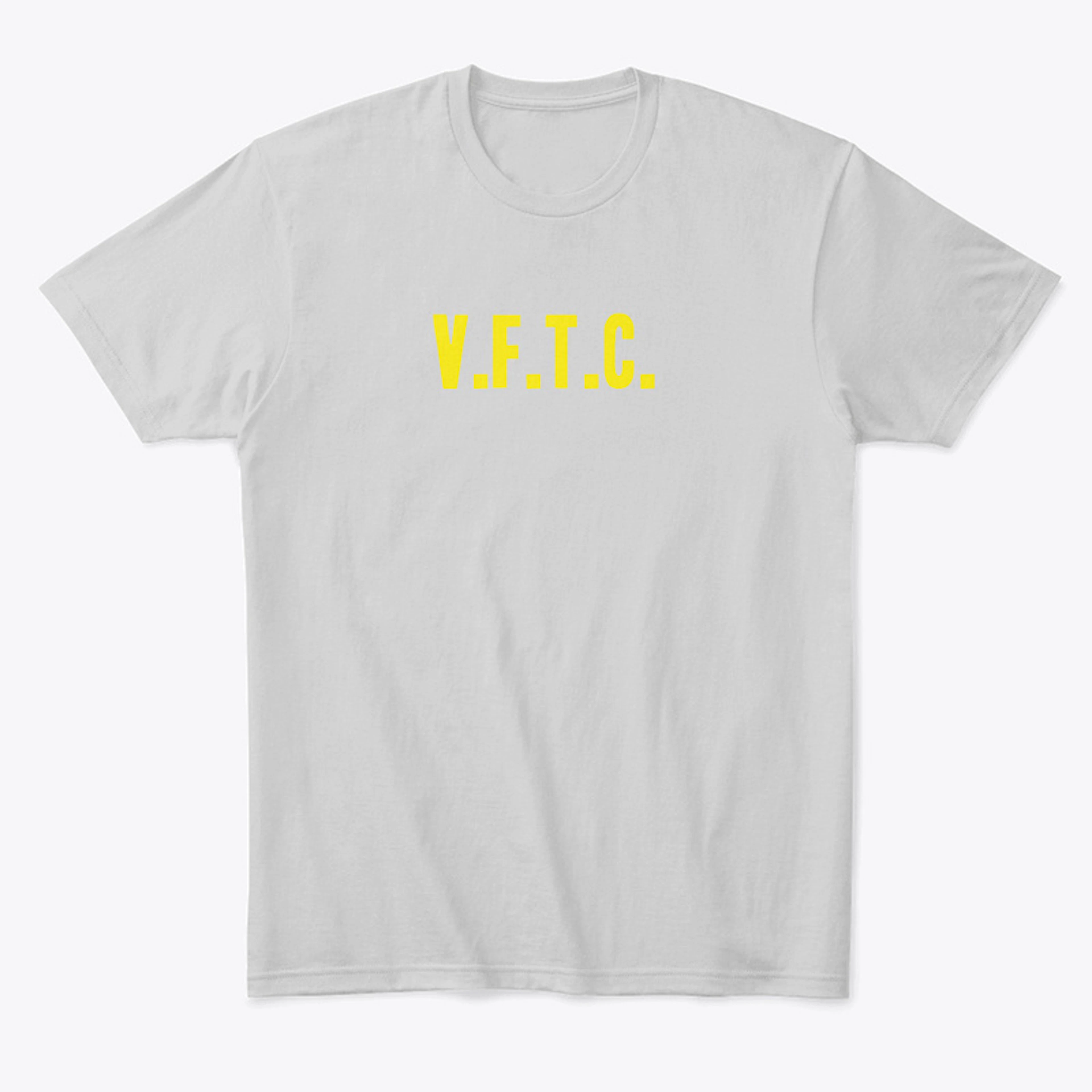 Yellow slim fit V.F.T.C. Shirt