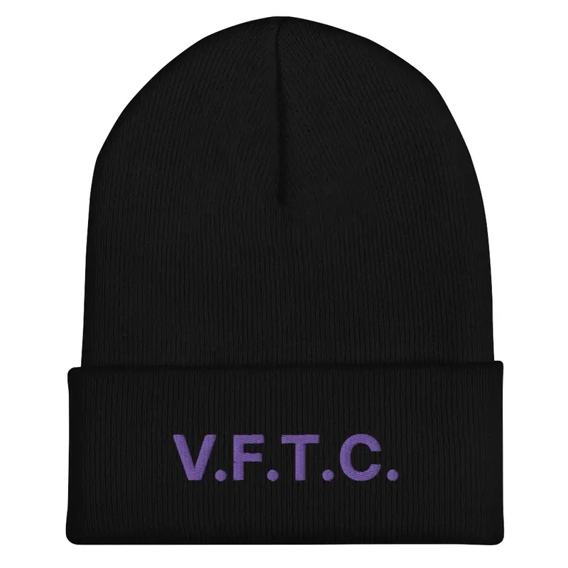 VFTC PURPLE LETTERS SKULLY